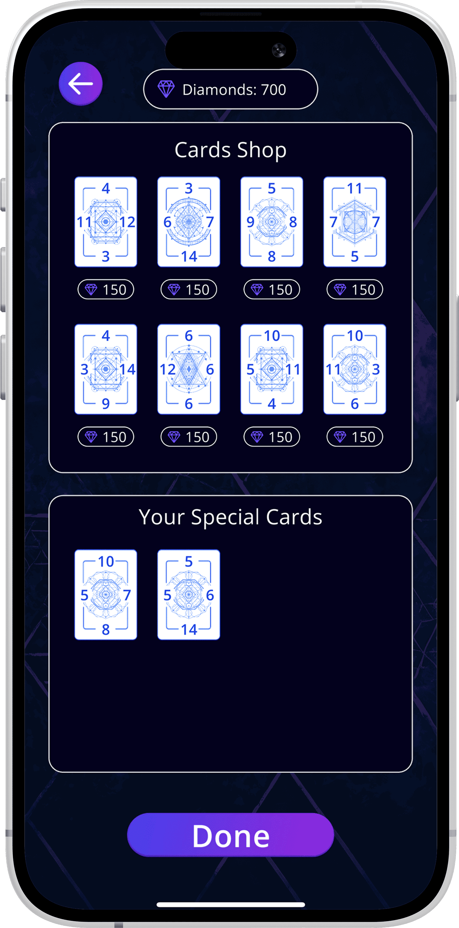 Battle of Values Game - Card Shop